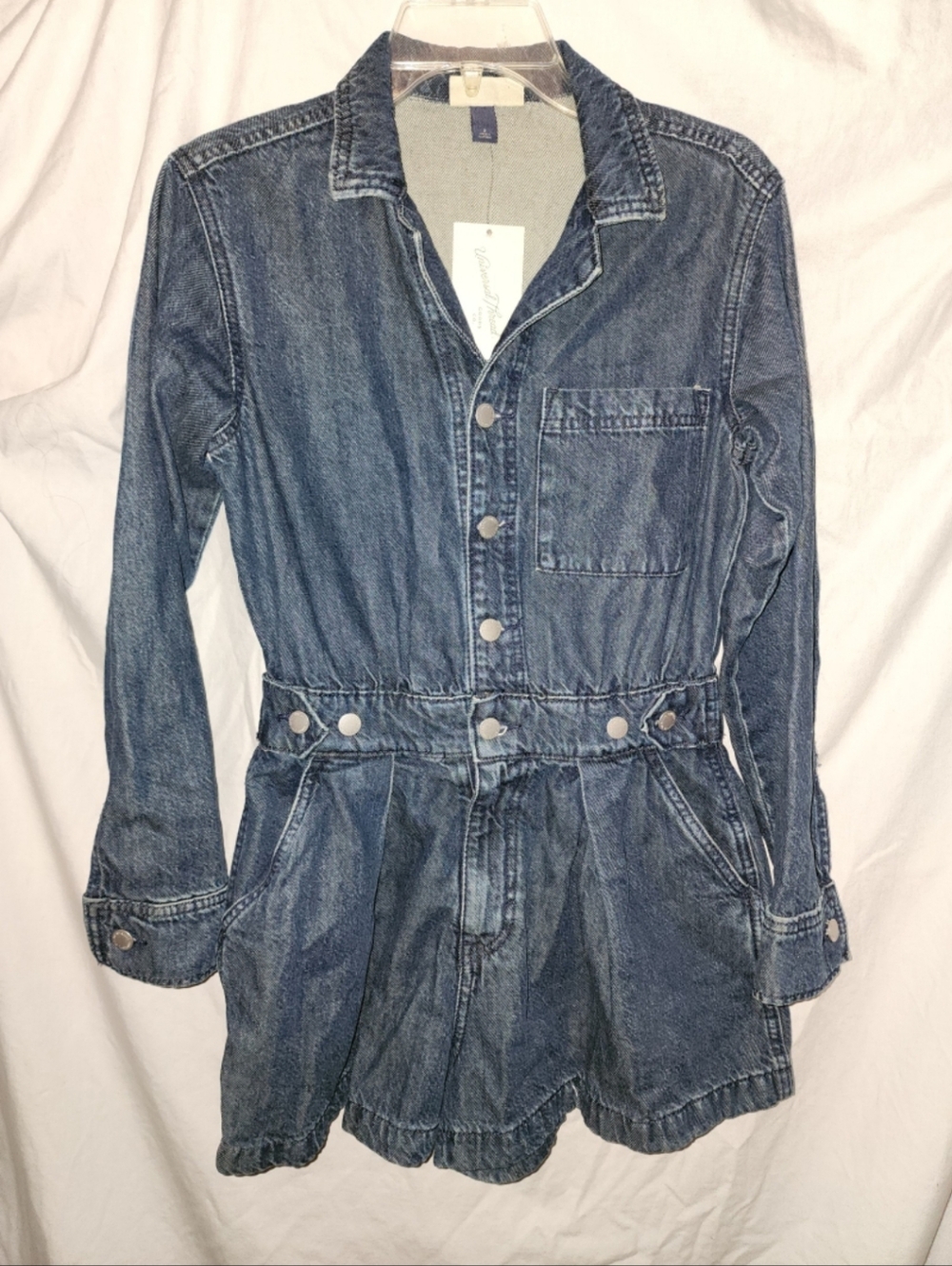 Universal thread womens size 2 denim romper